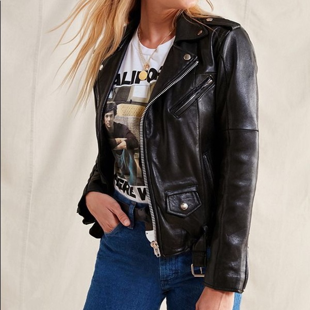 PeleCheCoco genuine leather motorcycle jacket